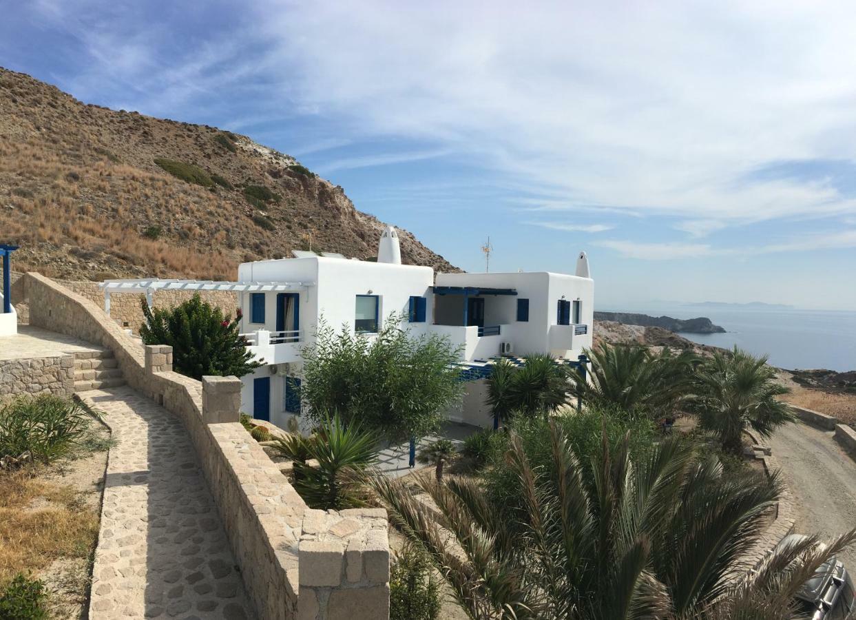 Heavenly Milos Suites Agia Kiriaki Beach  المظهر الخارجي الصورة