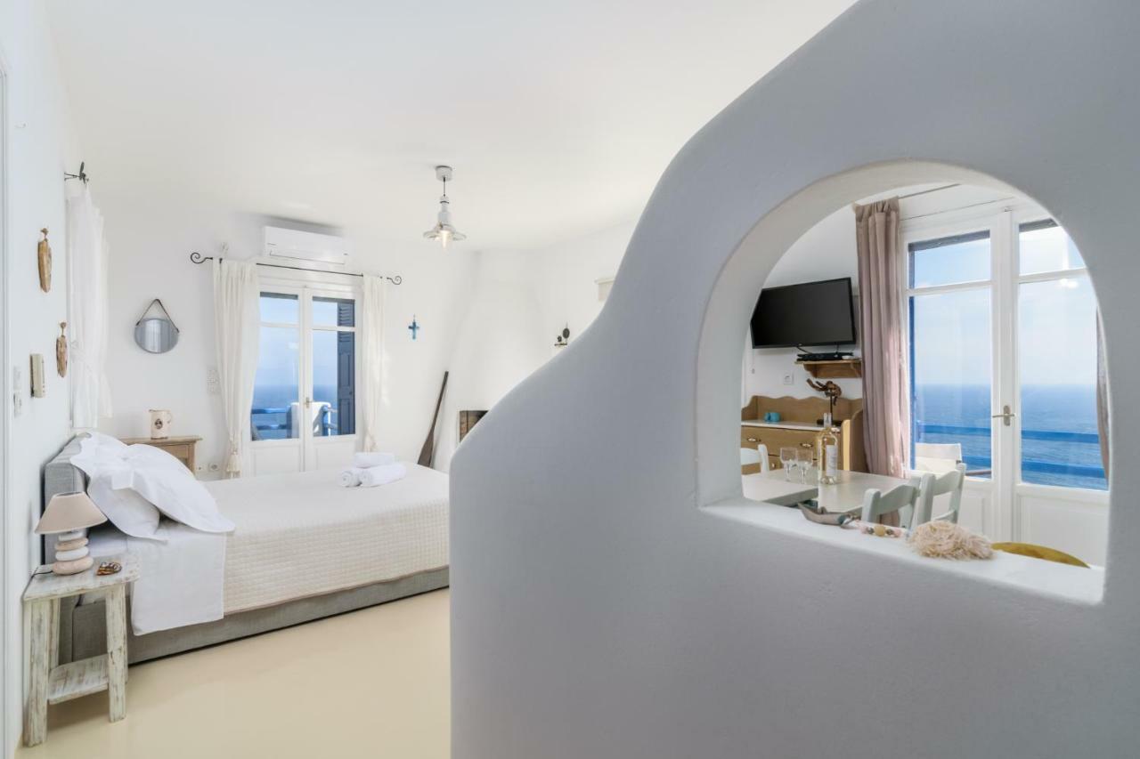 Heavenly Milos Suites Agia Kiriaki Beach  المظهر الخارجي الصورة